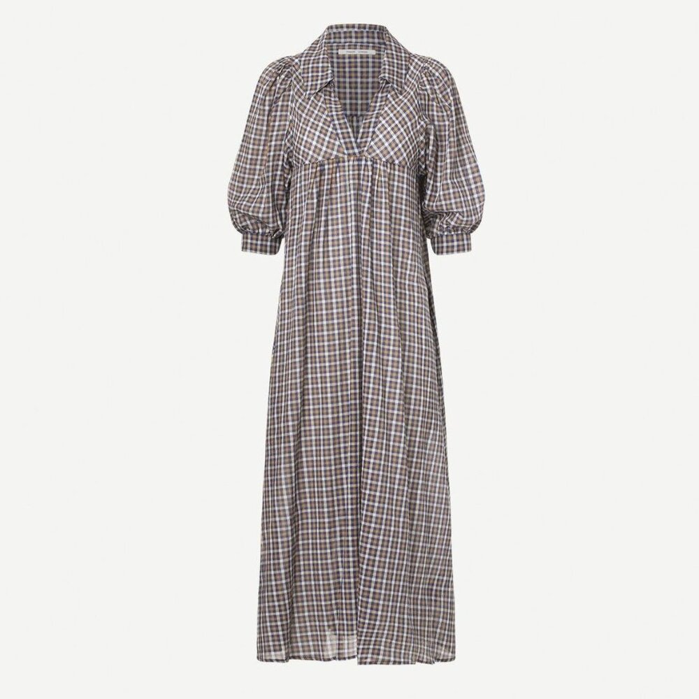 Samsoe & Samsoe Opal Dress Orchid Check, Size M. - Picture 4 of 10